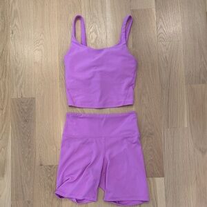 Old Navy Purple Women's Shorts and Top Set